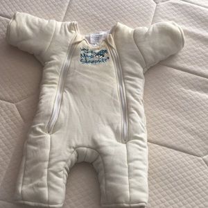 Soft baby Merlin’s magic sleepsuit. Size large 6-9